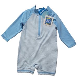 Sun & Sky Infant Onesie 50+ Blue 12 - 18 months